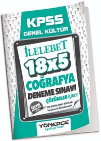 2023 KPSS Coğrafya İlelebet 18x5 Deneme Çözümlü 