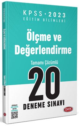 2023 KPSS Eğitim Bilimleri Ölçme ve Değerlendirme Tamamı Çözümlü 20 Deneme Sınavı 