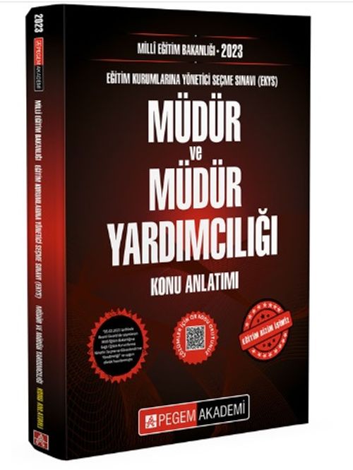 2023 Milli Eğitim Bakanlığı EKYS Müdür Ve Müdür Yardımcılığı Konu Anlatımı