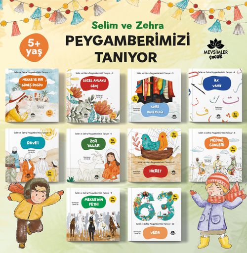 Selim Ve Zehra Peygamberimizi Tanıyor (10 Kitap )