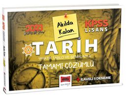 2023 KPSS Lisans Pratik Tablo ve Şemalarla Akılda Kalan Tarih Tamamı