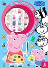 Peppa Pig Eğlenceye Açılan Pencere Çıkartmalı Boyama Kitabı