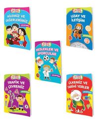 Okul Öncesi Boya Öğren(5 Kitap)