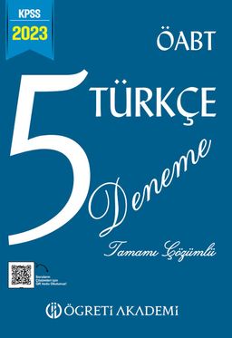 2023 KPSS ÖABT Türkçe 5 Deneme