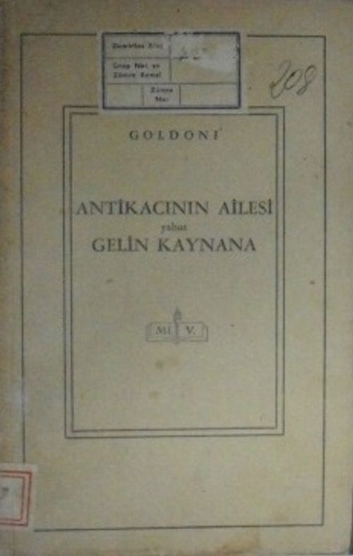 Antikacının Ailesi Yahut Gelin Kaynana (11-Z-146)