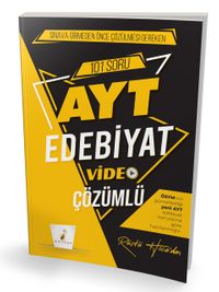 Rüştü Hoca İle Sınava Girmeden Önce Çözülmesi Gereken Video Çözümlü AYT Edebiyat Soruları