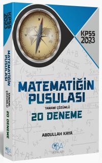 2023 KPSS Matematik Matematiğin Pusulası 20 Deneme Çözümlü 