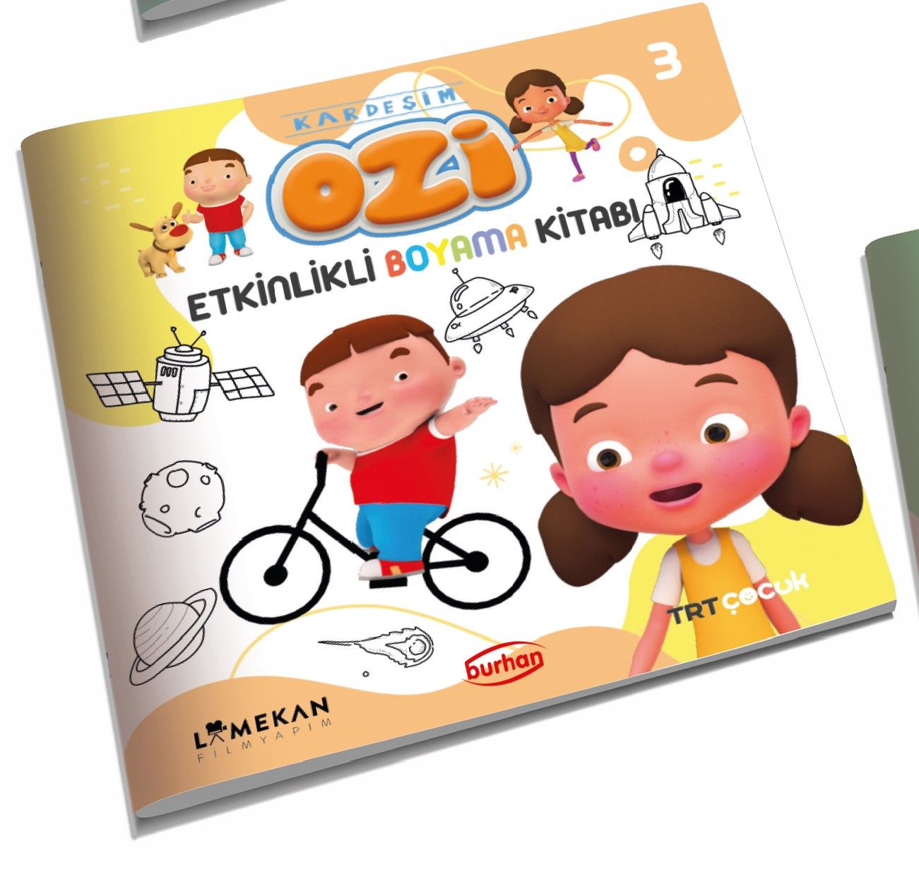 Kardeşim Ozi Etkinlikli Boyama Kitabı 3 (Hasan Karaosman) Fiyatı