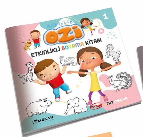 Kardeşim Ozi Etkinlikli Boyama Kitabı 1