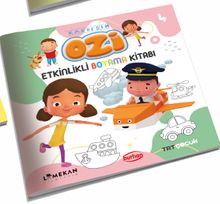 Kardeşim Ozi Etkinlikli Boyama Kitabı 4