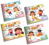 Kardeşim Ozi Etkinlikli Boyama Kitapları Seti (4 Kitap Set)