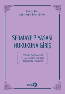 Sermaye Piyasası Hukukuna Giriş