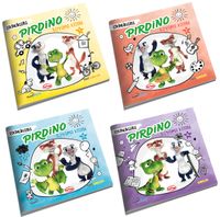 Etkinlikler Pırdino Boyama Kitapları Seti  (4 Kitap Set) 