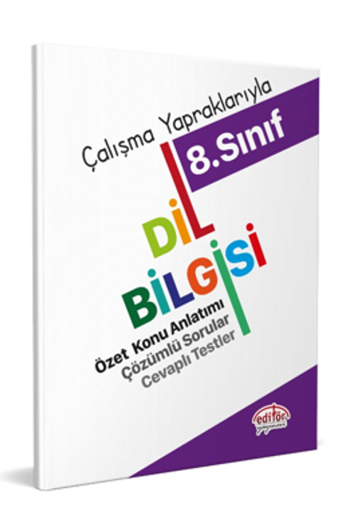 8. Sınıf Dil Bilgisi / Çalışma Yapraklarıyla 
