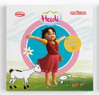 Heidi Etkinlik Kitabı 1 / Boyama, Alıştırma, Eşleştirme, Bulmaca, Yaz çiz Bul