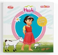 Heidi Etkinlik Kitabı 2 / Boyama, Alıştırma, Eşleştirme, Bulmaca, Yaz Çiz Bul