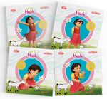 Heidi Etkinlik Kitapları Seti (4 Kitap) & Boyama, Alıştırma, Eşleştirme, Bulmaca, Yaz Çiz Bul