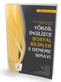 YÖKDİL İngilizce Sosyal Bilimler 5 Deneme Sınavı