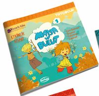 Maysa ve Bulut Etkinlik Kitabı 1 & Fark Bulmaca, Boyama, Eşleştirme, Labirent