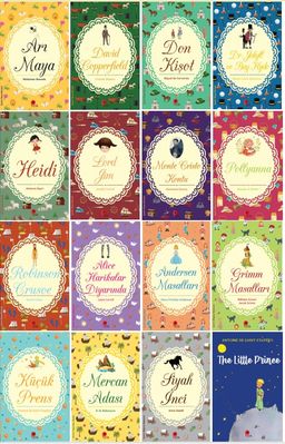 Çocuk Klasikleri 16 Kitap Set (8 Yaş ve Üzeri)