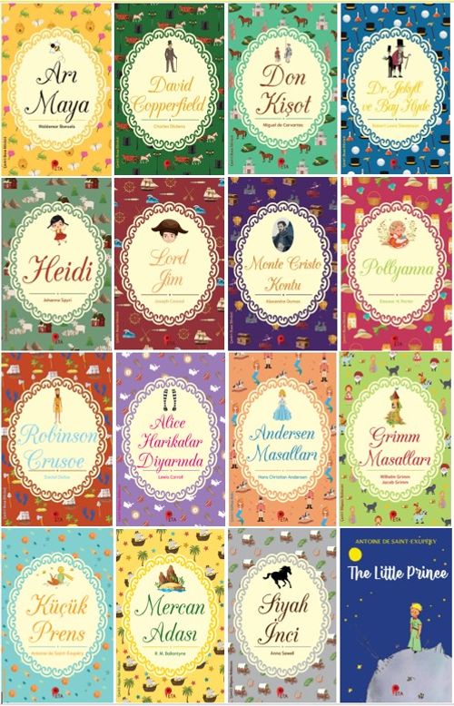 Çocuk Klasikleri 16 Kitap Set (8 Yaş ve Üzeri)