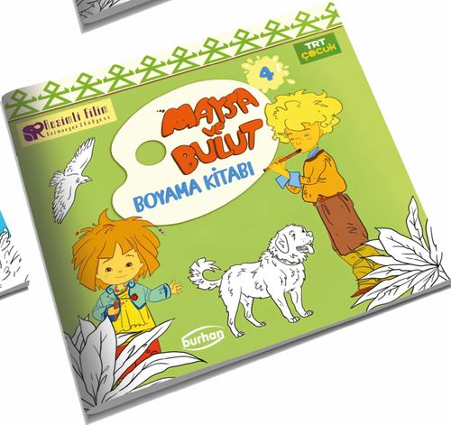 Maysa Ve Bulut Boyama Kitabı 4