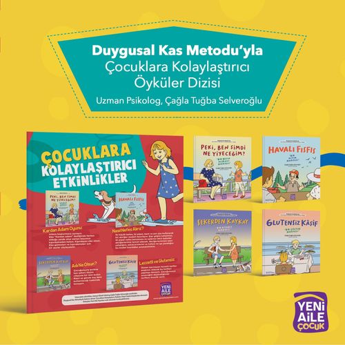 Çocuklara Kolaylaştırıcı Öyküler Dizisi (4 Kitap)