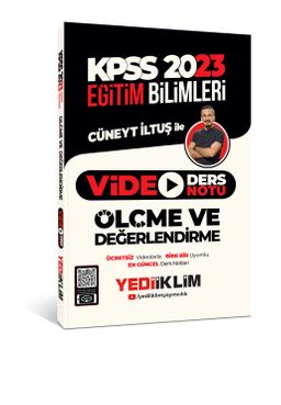 2023 KPSS Eğitim Bilimleri Ölçme ve Değerlendirme Video Ders Notu