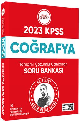 2023 Hangi KPSS Coğrafya Tamamı Çözümlü Canlanan Soru Bankası