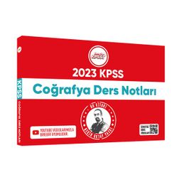 2023 Hangi KPSS Coğrafya Youtube Destekli Ders Notları