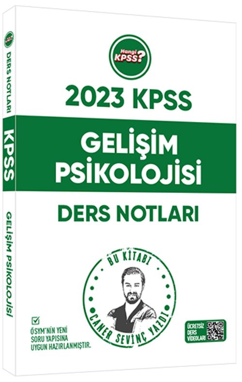 2023 Hangi KPSS Gelişim Psikolojisi Ders Notları