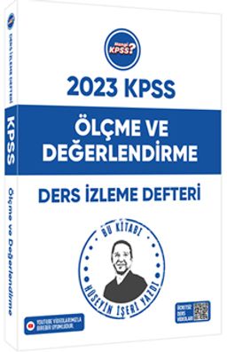 2023 Hangi KPSS Ölçme ve Değerlendirme Youtube Destekli Ders İzleme Defteri