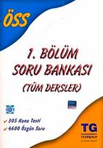 ÖSS 1. Bölüm Tüm Dersler Soru Bankası