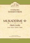 Mukaddime 2 &amp; Fıkıh Usülü