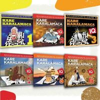 Kare Karalamacalar Set 1 / 7'den 70'e Akıl Mantık Oyunları ( 6 Kitaplık Zevkli Oyunlar)