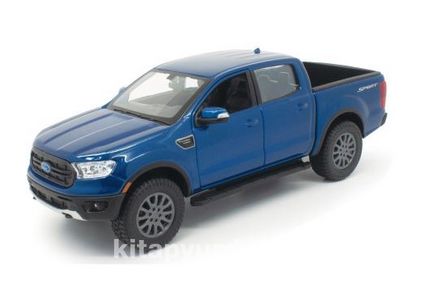 Ford Ranger (2019) Ölçekli Mavi Özel Baskı döküm Metal Araba Maisto 1:27  (315216)