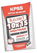 2023 KPSS Eğitim Bilimleri Gelişim Psikolojisi 10x15 Deneme Çözümlü