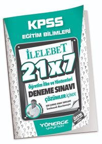 2023 KPSS Eğitim Bilimleri Öğretim İlke ve Yöntemleri 21x7 Deneme Çözümlü 