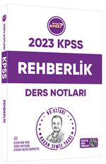2023 Hangi KPSS Rehberlik Ders Notları