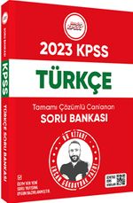 2023 Hangi KPSS Türkçe Tamamı Çözümlü Canlanan Soru Bankası