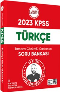 2023 Hangi KPSS Türkçe Tamamı Çözümlü Canlanan Soru Bankası