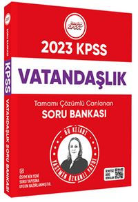 2023 Hangi KPSS Vatandaşlık Tamamı Çözümlü Canlanan Soru Bankası