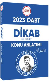 2023 Hangi ÖABT Emre Hoca Dikab İhl Dhbt Mearic Konu Anlatımlı Kitap 