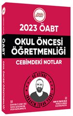 2023 Hangi ÖABT Okul Öncesi Öğretmenliği Cebimdeki Notlar 