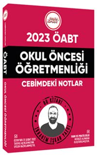 2023 Hangi ÖABT Okul Öncesi Öğretmenliği Cebimdeki Notlar 