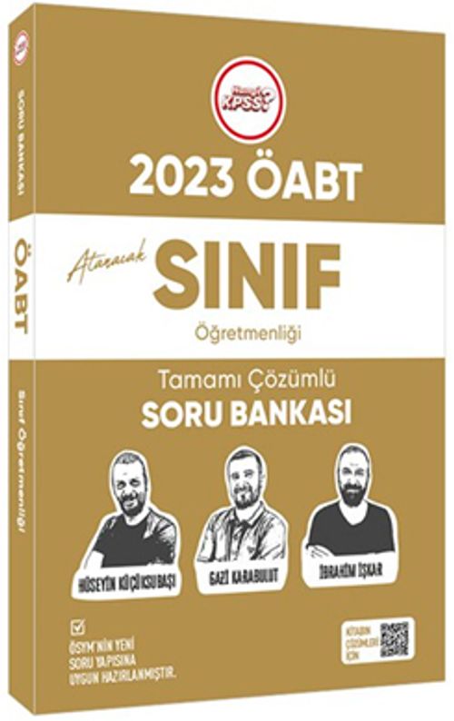 2023 Hangi ÖABT Sınıf Öğretmenliği Tamamı Çözümlü Atanacak Sınıf Soru Bankası