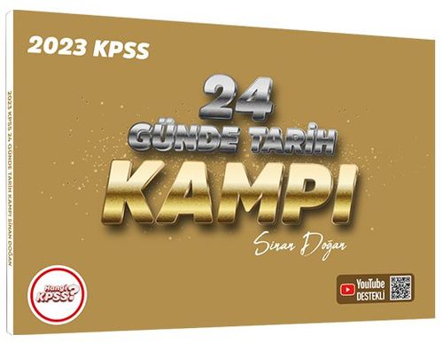 2023 KPSS 24 Günde Tarih Kampı 