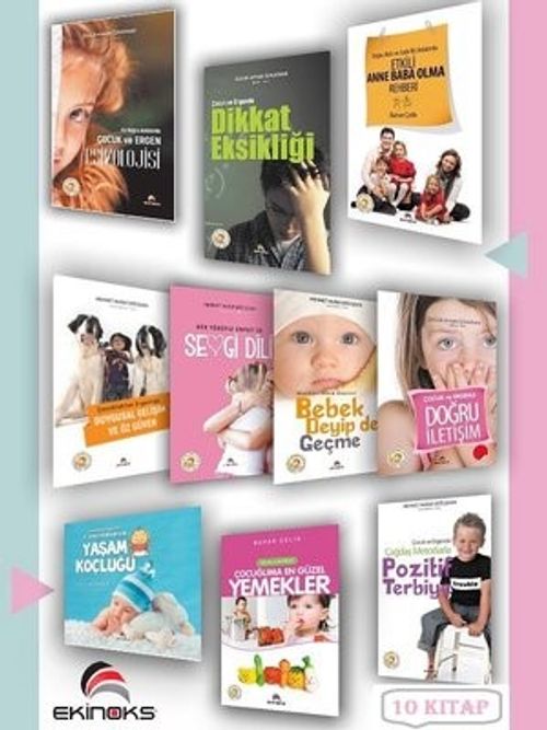 Çocuğumu Büyütüyorum (10 Kitap) & Adım Adım Çocuk ve Ergen Gelişimi