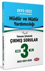 2023 MEB EKYS Müdür ve Müdür Yardımcılığı 3 Yıl Çıkmış Sorular ve Çözümleri