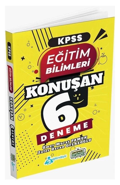 KPSS Eğitim Bilimleri Konuşan 6 Deneme 